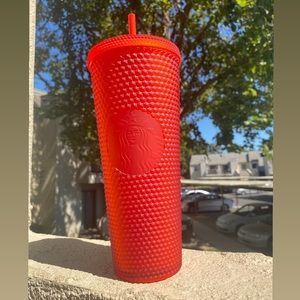 2020 Red Studded Starbucks Tumbler💫